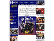 Tablet Screenshot of bigbandtrio.com